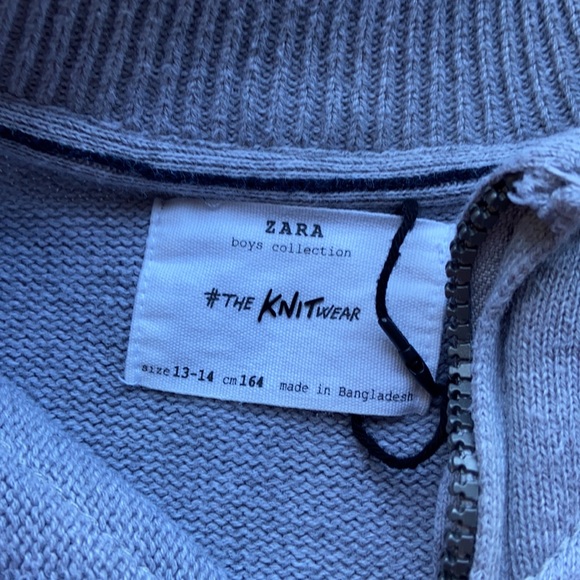Zara boys knitwear jacket - Picture 3 of 4